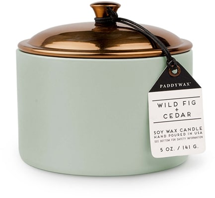 Gentlemens Hardware Paddy Wax Hygge Ceramic Candle Sage Gentlemens Hardware Paddy Wax Hygge Ceramic Candle Sage