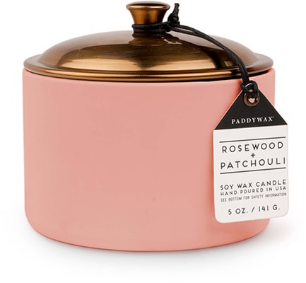 Gentlemens Hardware Paddy Wax Hygge Ceramic Candle Blush Gentlemens Hardware Paddy Wax Hygge Ceramic Candle Blush