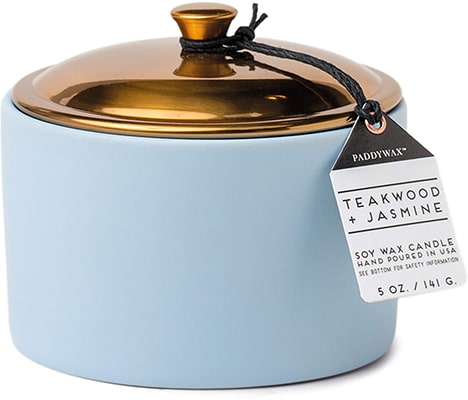 Gentlemens Hardware Paddy Wax Hygge Ceramic Candle Blue Gentlemens Hardware Paddy Wax Hygge Ceramic Candle Blue