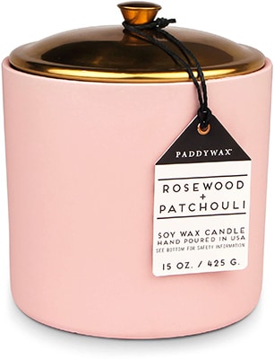 Gentlemens Hardware Paddy Wax Hygge 3 Wick Ceramic Candle Blush Gentlemens Hardware Paddy Wax Hygge 3 Wick Ceramic Candle Blush