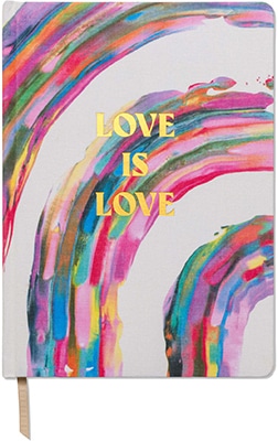 Gentlemen's Hardware Designworks Ink Jumbo Journal Bookcloth Love Is Love