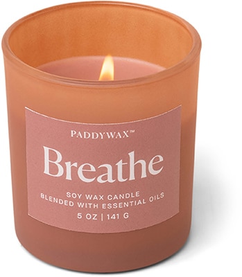 Gentlemen's Hardware Paddy Wax Wellness Glass Candle Red