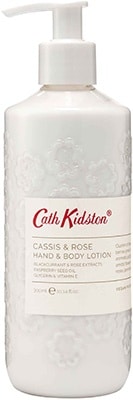 Cath Kidston Cassis & Rose- Hand & Body Lotion embossed bottle Cath Kidston Cassis & Rose- Hand & Body Lotion embossed bottle