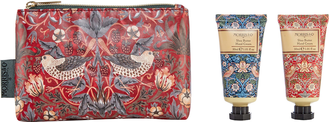 Morris & Co. * Strawberry Thief Hand Care Bag