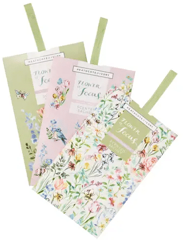 Heathcote & Ivory - Flower Of Focus - Scented Sachets