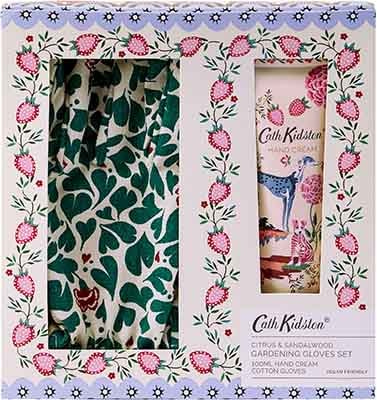 Cath Kidston The Artist’s Kingdom Gardening Gloves with Hand Cream Cath Kidston The Artist’s Kingdom Gardening Gloves with Hand Cream