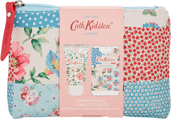 Cath Kidston Cottage Patchwork Cosmetic Pouch Cath Kidston Cottage Patchwork Cosmetic Pouch