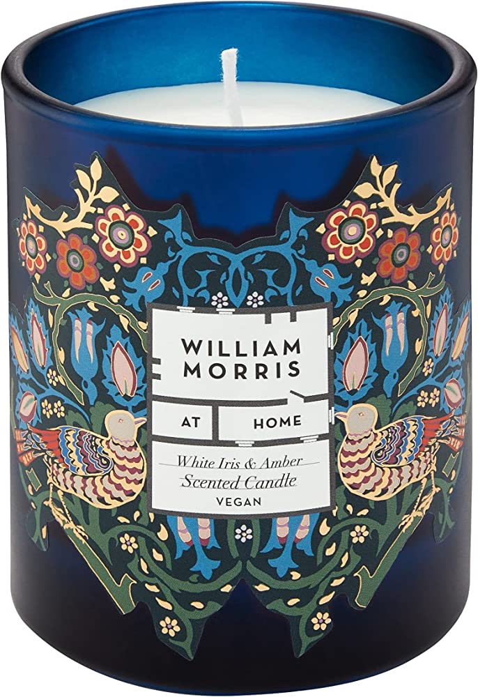 Heathcote & Ivory William Morris Home Dove & Rose White Iris & Amber Scented Candle Heathcote & Ivory William Morris Home Dove & Rose White Iris & Amber Scented Candle