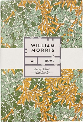 William Morris at Home – Useful & Beautiful Set Of 3 A5 Notebook William Morris at Home - Useful & Beautiful Set Of 3 A5 Notebook
