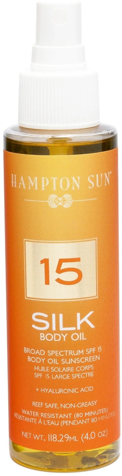Hampton Sun - Silk Body Oil *SPF15