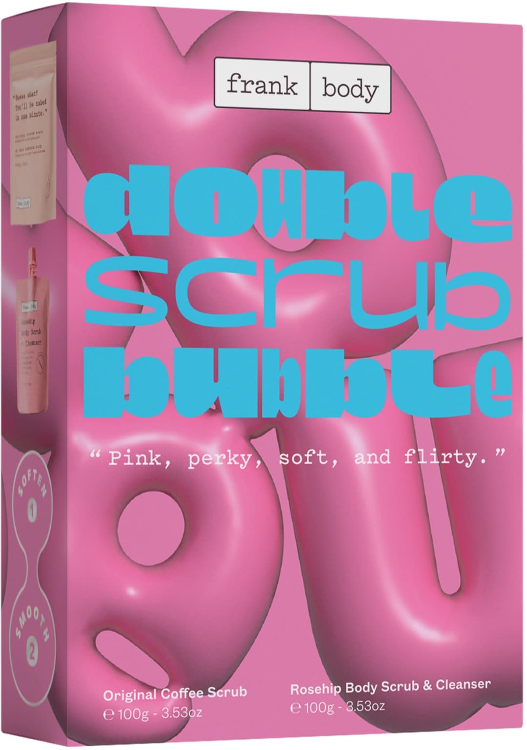 Frank Body Double Scrub Bubble – Christmas Set Frank Body Double Scrub Bubble - Christmas Set - Image 2