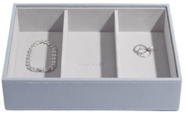 Stackers Stackers Dusky Blue Classic Deep 3 Section Stackers Stackers Dusky Blue Classic Deep 3 Section