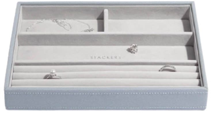 Stackers Stackers Dusky Blue Classic 4 Section Stackers Stackers Stackers Dusky Blue Classic 4 Section Stackers