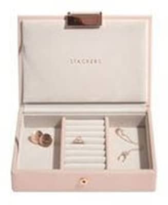 Stackers Blush Pink Mini Lidded Stackers Blush Pink Mini Lidded