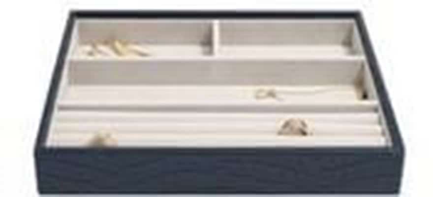 Stackers Navy Croc Classic 4 Sections Stackers Navy Croc Classic 4 Sections