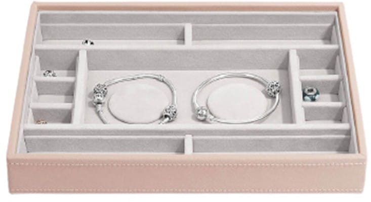 Stackers Stackers Blush Pink Classic 2 Padded Charm Section Stackers Stackers Blush Pink Classic 2 Padded Charm Section