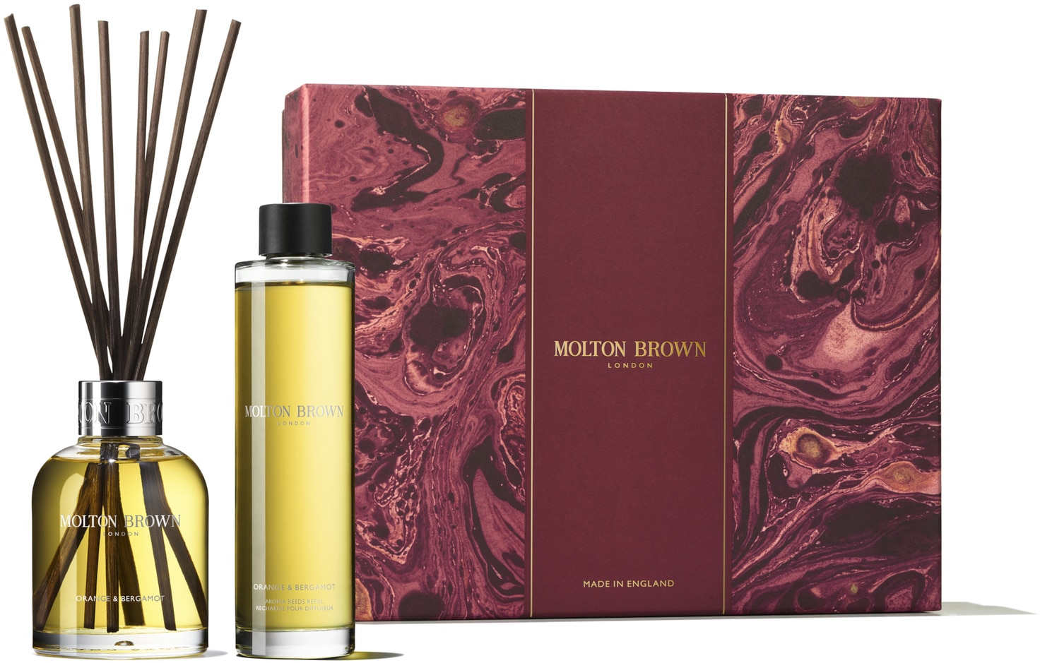 Molton Brown  Orange & Bergamot Home Fragrance Collection