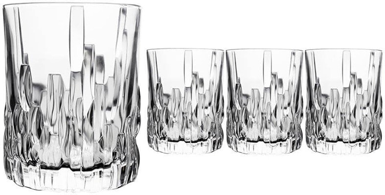 Nachtmann Shu Fa Crystal Whisky Tumblers – Set of 4 Nachtmann Shu Fa Crystal Whisky Tumblers - Set of 4