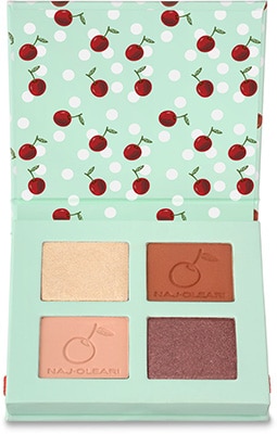 Naj Oleari  Cherry Dream Eye Shadow Palette Cherry - 02 Golden Summer