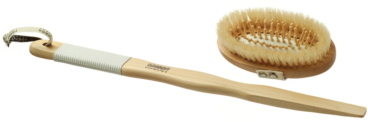 Hydrea London Rubber Grip Bath & Massage Brush