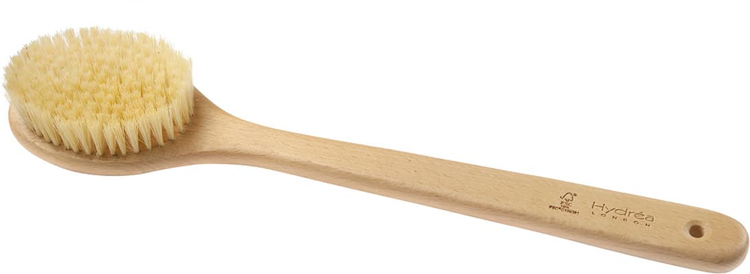 Hydrea London Sauna Brush with Cactus Bristles 100%