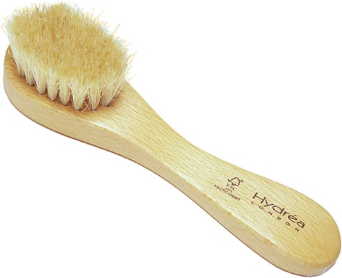 Hydrea London Wooden Facial Brush with Horse Hair 100% Hydrea London Wooden Facial Brush with Horse Hair 100%