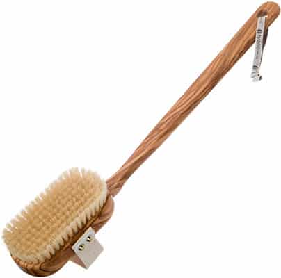 Hydrea London Olive Wood Bath Brush