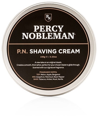 Percy Nobleman Shaving Cream 175gr Percy Nobleman Shaving Cream 175gr