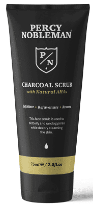 Percy Nobleman Charcoal Scrubwith Natural AHAs Percy Nobleman Charcoal Scrubwith Natural AHAs
