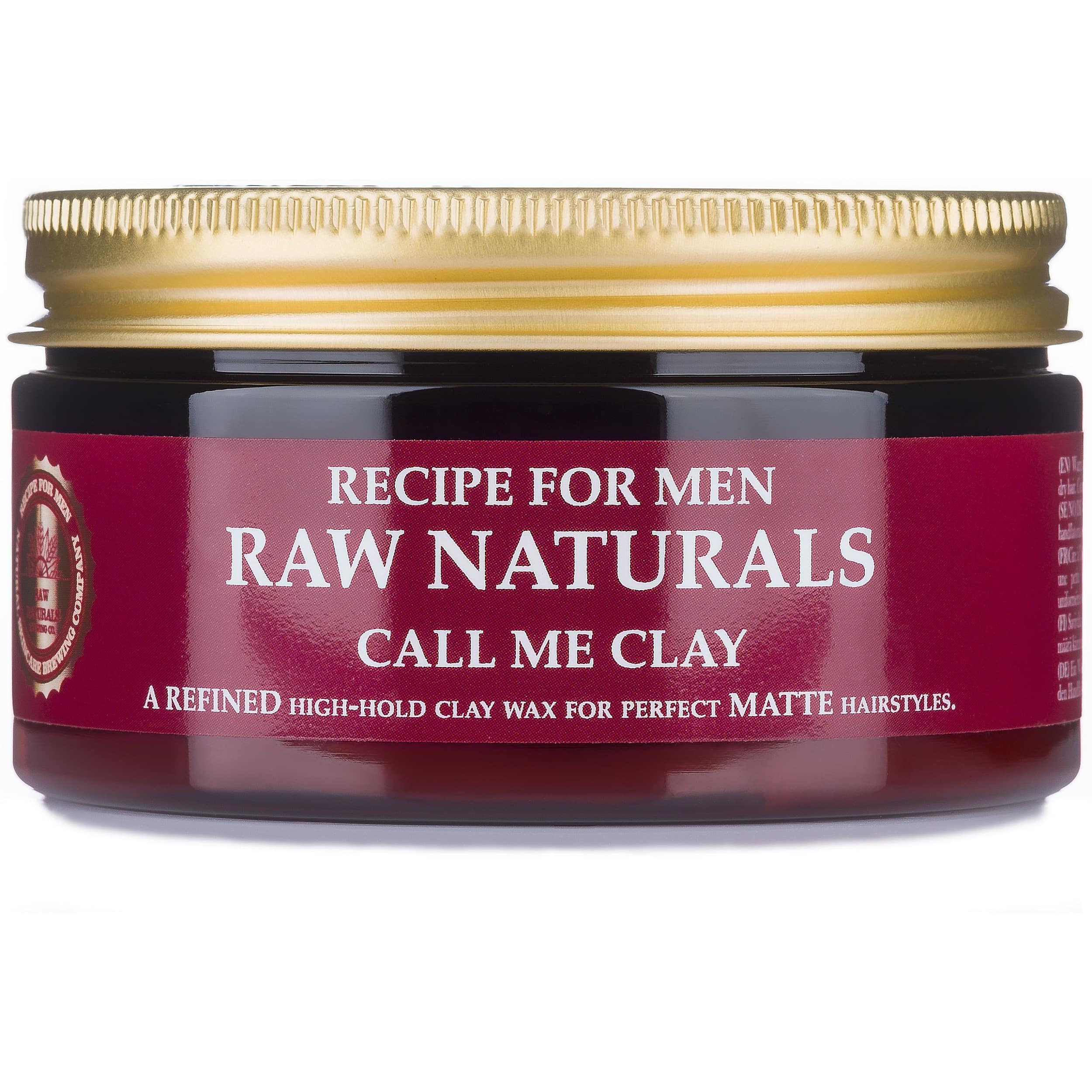 Raw Natural – RAW Clay Call Me Raw Natural - RAW Clay Call Me