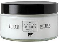 Scottish Fine Soaps  Au Lait Body Butter Jar
