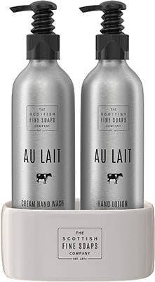 Scottish Fine Soaps  Au Lait Hand Care Set x2