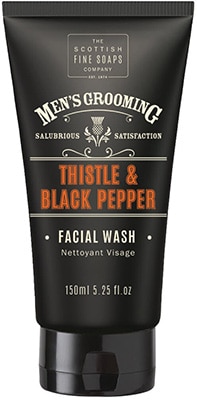 Scottish Fine Soaps  Thistle & Black Pepper Facial Wash