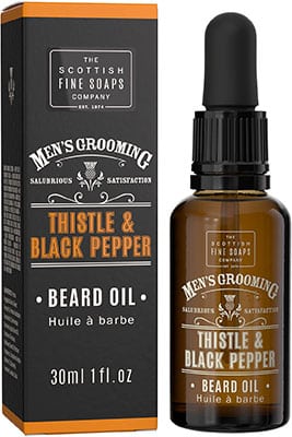 Scottish Fine Soaps  Thistle & Black Pepper Beard Oil