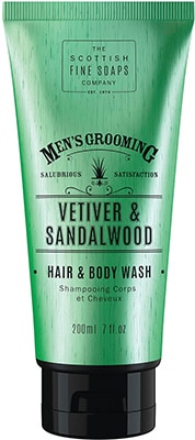 Scottish Fine Soaps  Vetiver & Sandalwood Hair & Body Wash