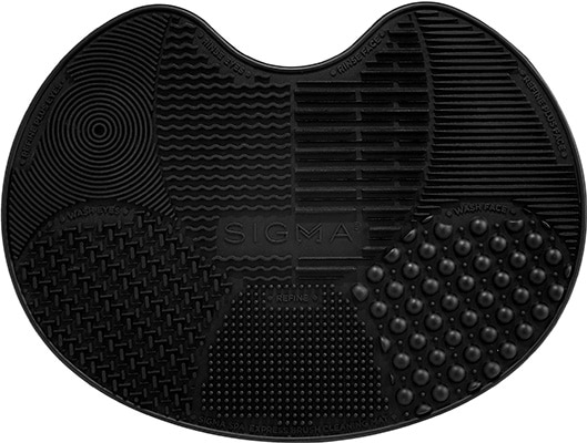 Sigma Spa Express Brush Cleaning Mat Black