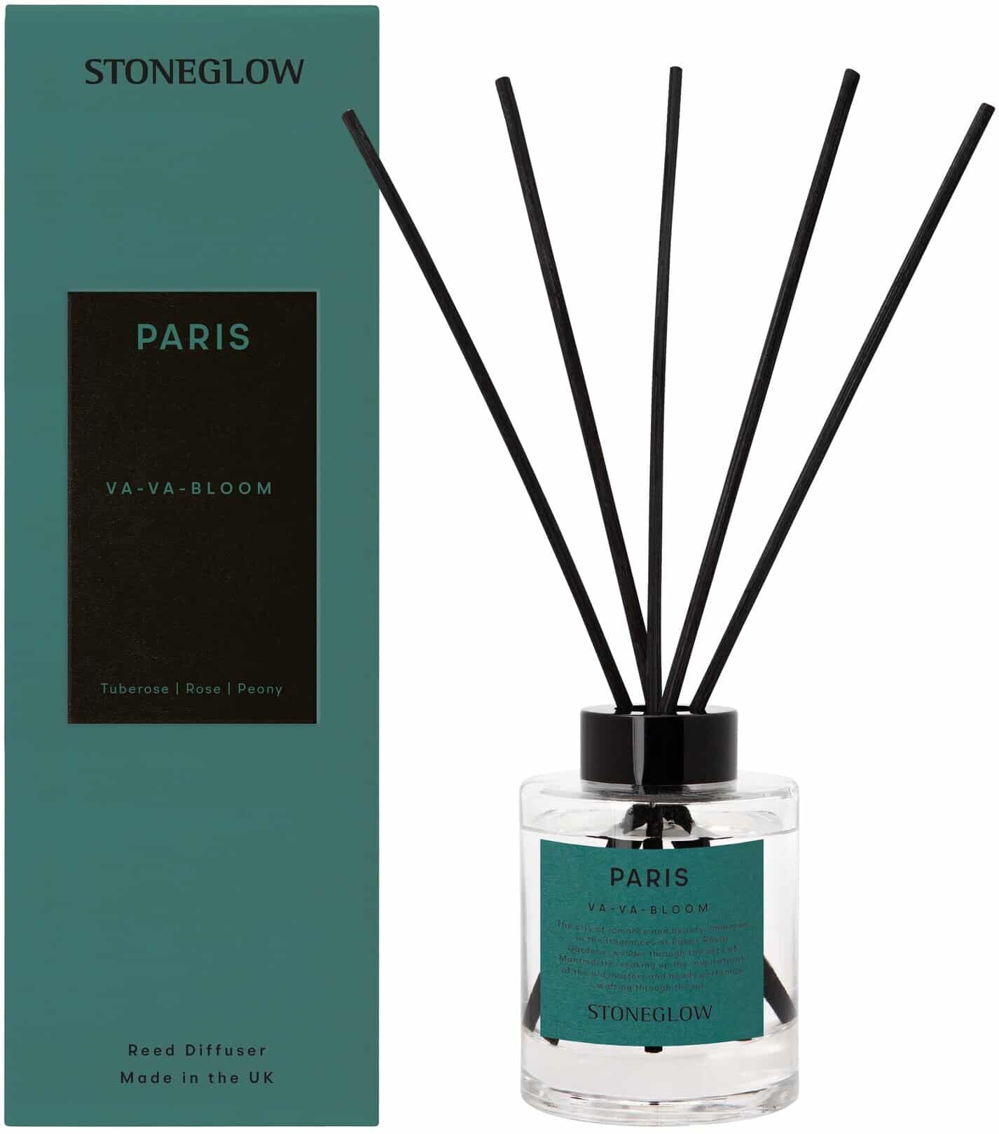 StoneGlow Explorer – Paris – Va Va Bloom – Reed Diffuser StoneGlow Explorer - Paris - Va Va Bloom - Reed Diffuser