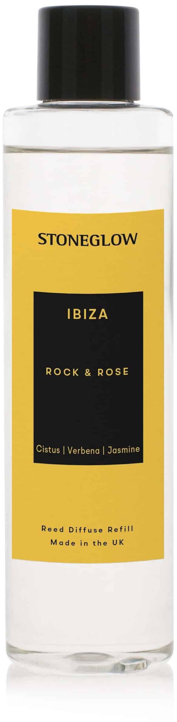 StoneGlow Explorer – Ibiza – Rock & Rose – Reed Diffuser Refill StoneGlow Explorer - Ibiza - Rock & Rose - Reed Diffuser Refill