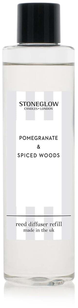 StoneGlow Modern Classics – Pomegranate & Spiced Woods – Reed Diffuser Refill StoneGlow Modern Classics - Pomegranate & Spiced Woods - Reed Diffuser Refill