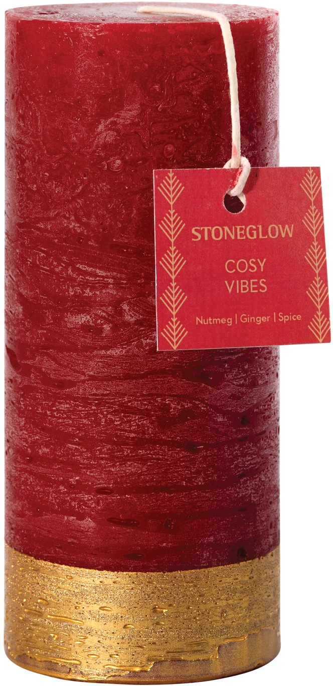 Stoneglow Seasonal Collection -  Cosy Vibes - Tall Pillar