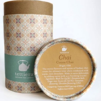 Tettiera Cocoa Chai 110G Tube