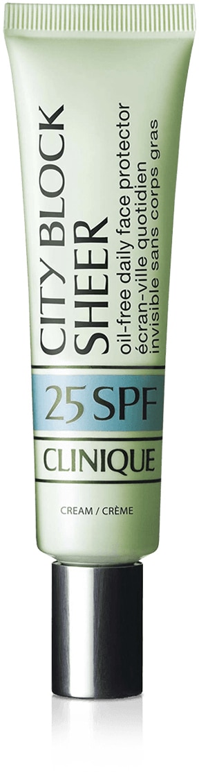 Clinique City Block Sheer Oil-Free Daily Face Protector Broad Spectrum SPF 25 Clinique City Block Sheer Oil-Free Daily Face Protector Broad Spectrum SPF 25