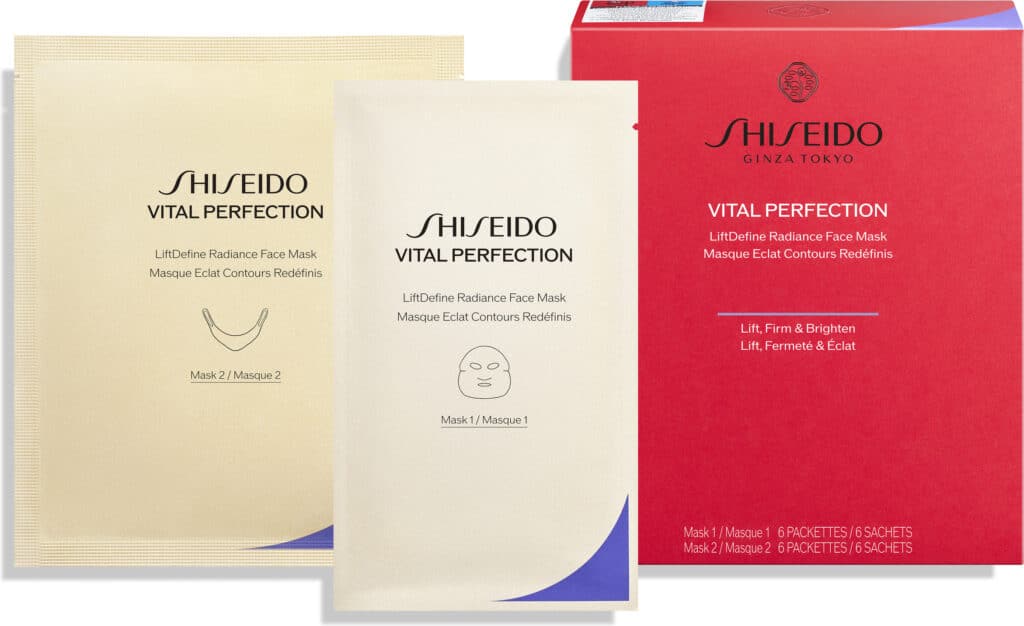 Shiseido Vital Perfect Radiance Face Mask - Franks Malta