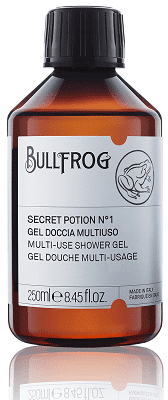Bullfrog Secret Potion N.1 Multi-Action Shower Gel 250ml Bullfrog Secret Potion N.1 Multi-Action Shower Gel 250ml