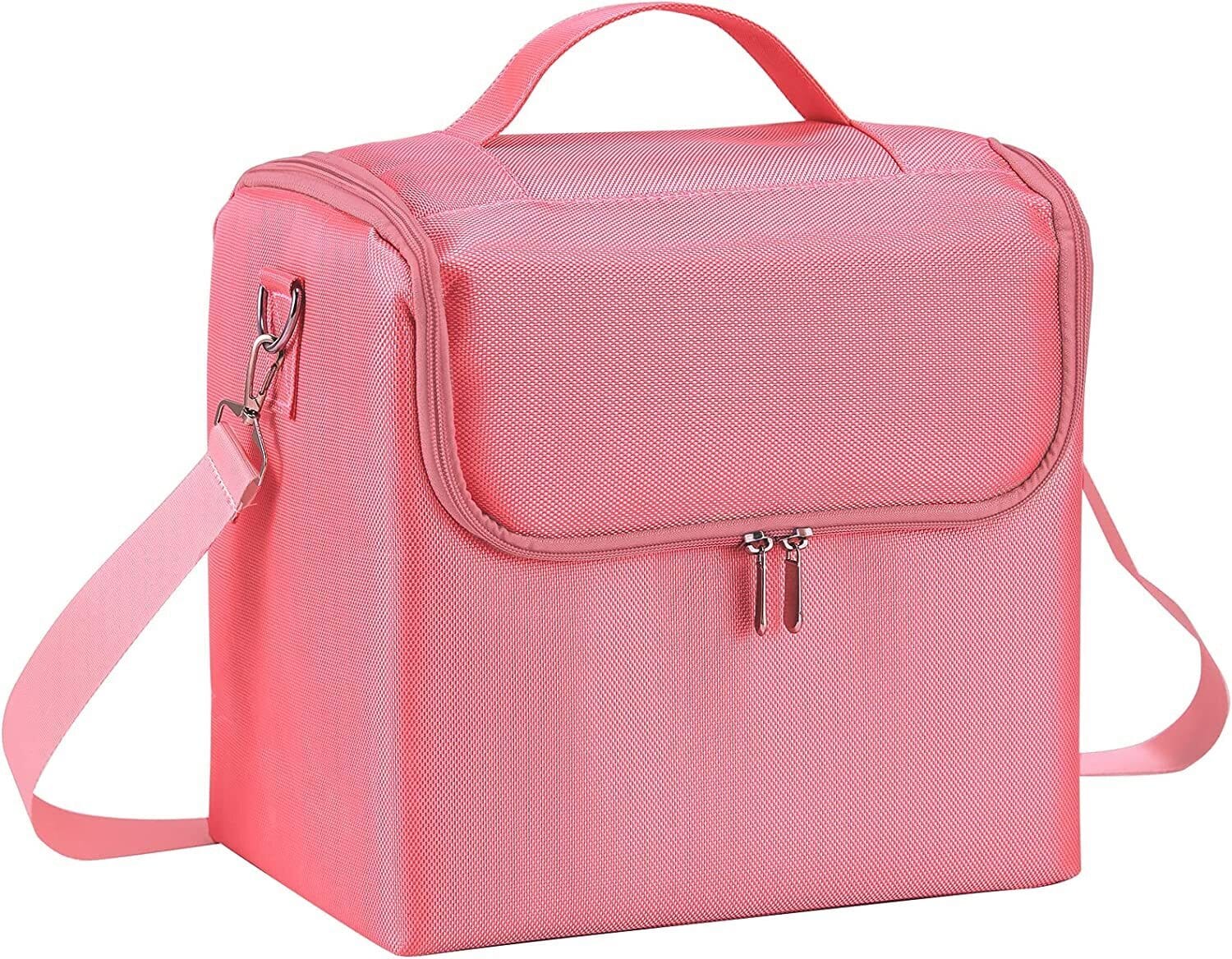 Big Rock Trading – Big Make Up Bag Pink Oxford Big Rock Trading - Big Make Up Bag Pink Oxford