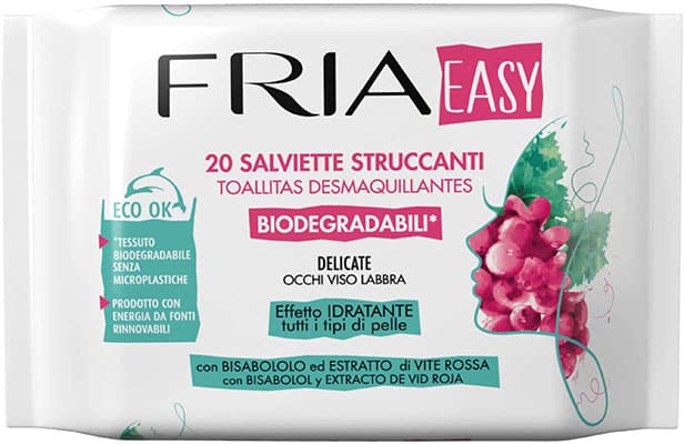 Fria Easy Make-up Remover Wipes x20 Fria Easy Make-up Remover Wipes x20