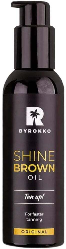Byrokko tan-boosting oil