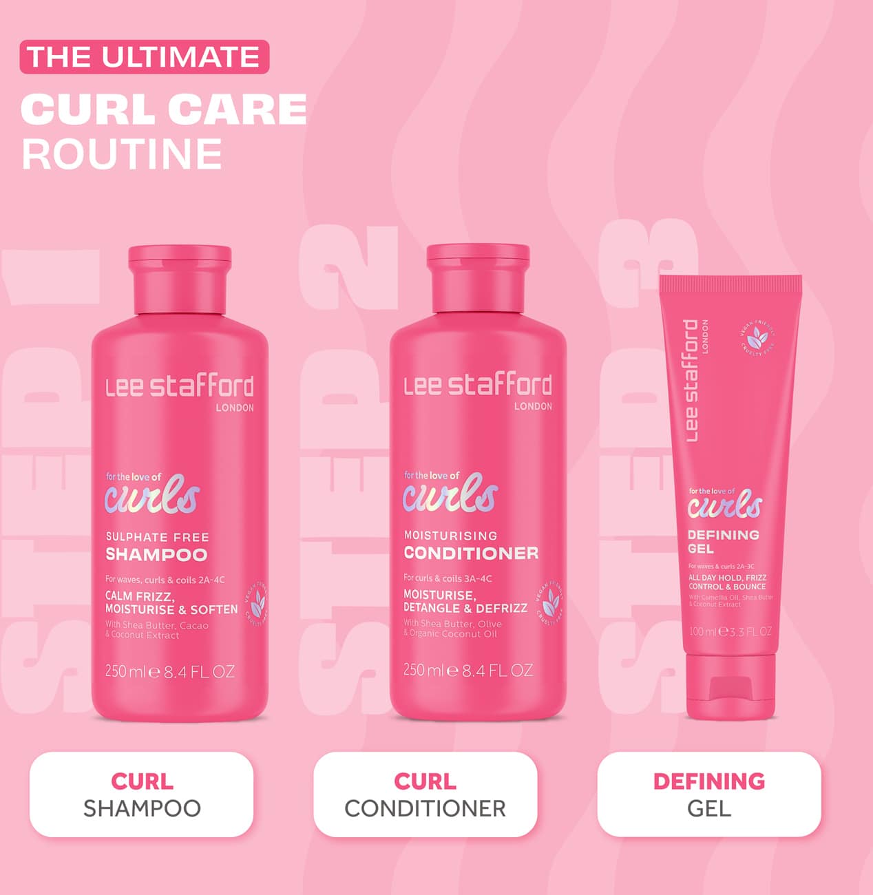 Lee Stafford For The Love Of Curls Defining Gel Lee Stafford For The Love Of Curls Defining Gel - Image 4