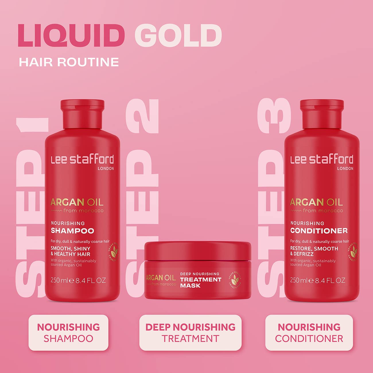 Lee Stafford Argan Oil from Morocco Deep Nourishing Treatment Mask Lee Stafford Argan Oil from Morocco Deep Nourishing Treatment Mask - Image 4