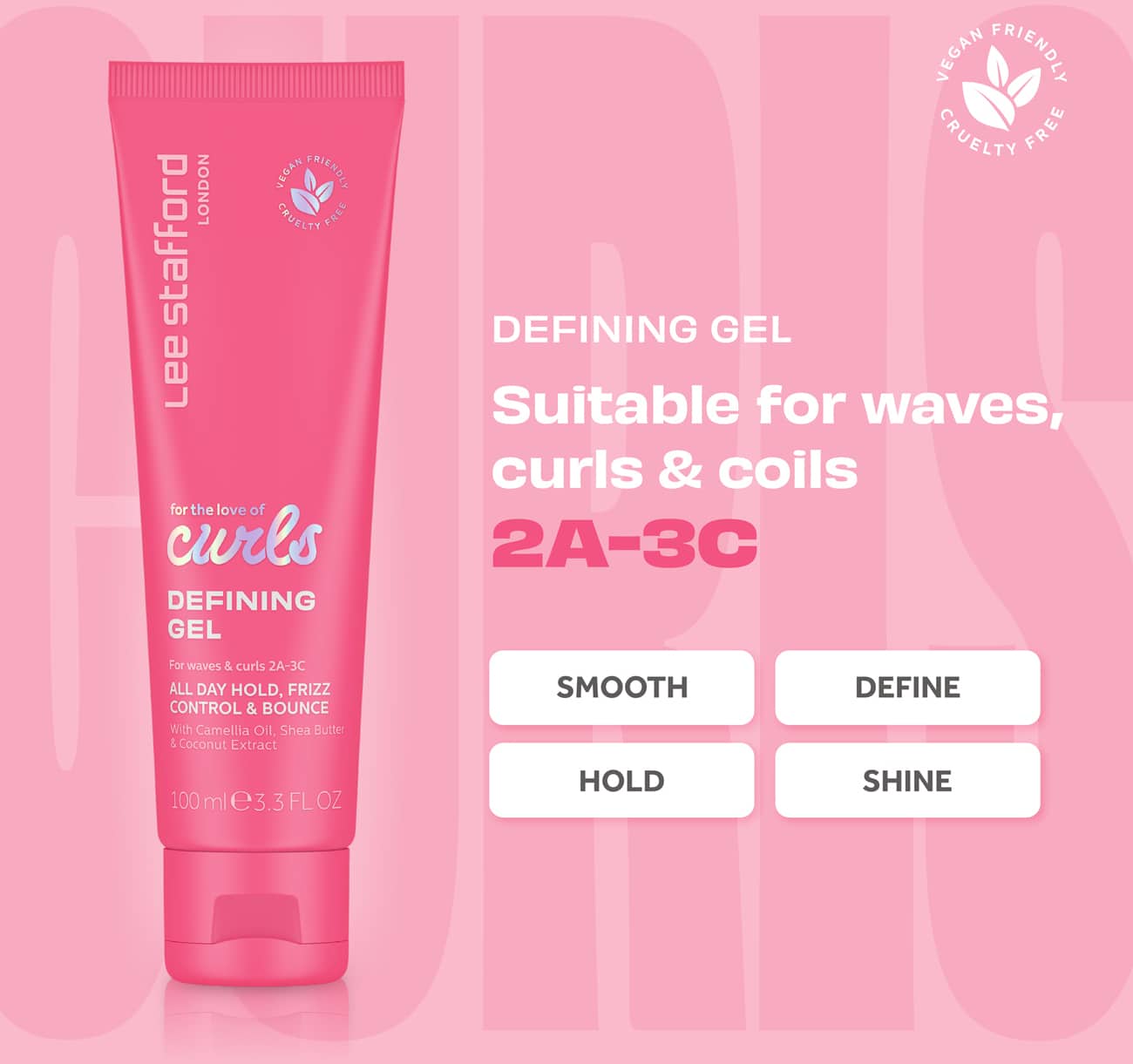 Lee Stafford For The Love Of Curls Defining Gel Lee Stafford For The Love Of Curls Defining Gel - Image 3